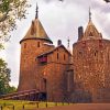 Castell Coch Building paint by number