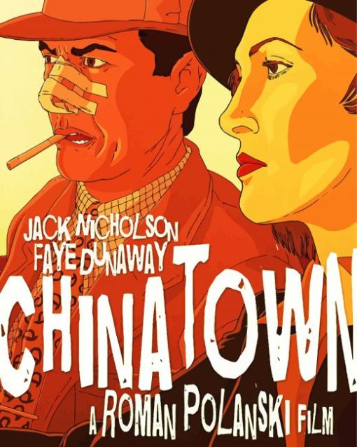 Chinatown Movie paint by number