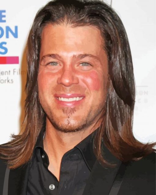 Christian Kane paint by number