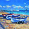 Cromer Boats Art paint by number