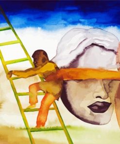 Francesco Clemente Artist paint by number