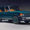 Green Classic Rover paint by number