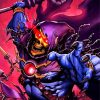 He Man Skeletor paint by number