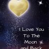 I Love You To The Moon paint by number