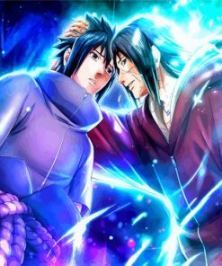 Itachi And Sasuke paint by number