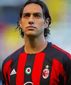 Italian Footballer Alessandro Nesta paint by number