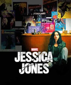 Jessica Jones Serie Poster paint by number