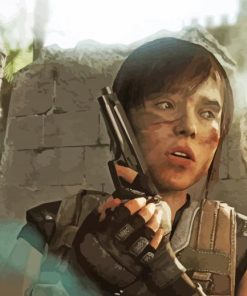 Jodie Beyond Two Souls paint by number