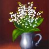 Lilies In Jug Art paint by number