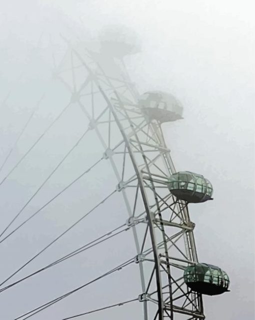 London Blinded By Fog Diamond Painting