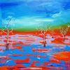 Menindee Lake Art paint by number