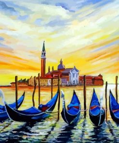 Morning In Venice Italy Art paint by number