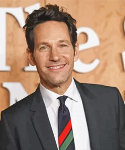 Paul Rudd paint by number