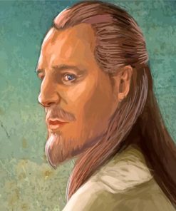 Qui Gon Art paint by number