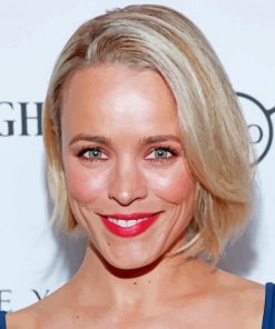 Rachel Mcadams Actress paint by number