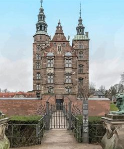 Rosenborg Castle Brygge paint by number