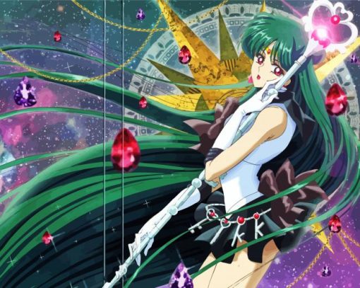 Sailor Pluto paint by number