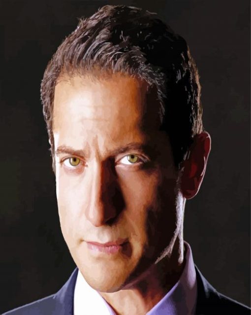 Sasha Roiz paint by number