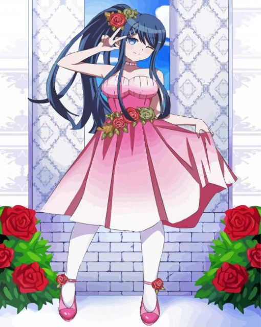 Sayaka Maizono In Dress paint by number