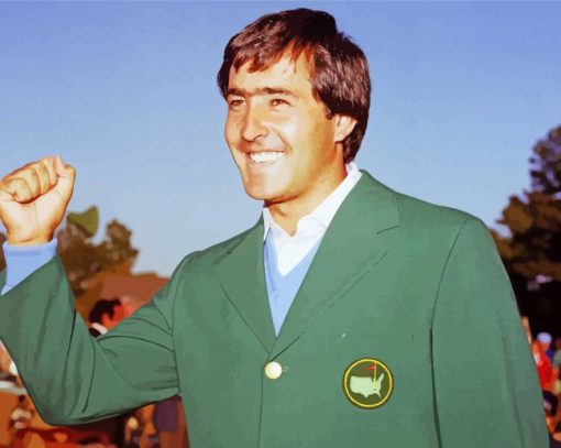 Seve Ballesteros paint by number