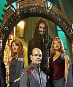 Stargate Atlantis Serie paint by number