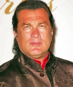 Steven Seagal paint by number