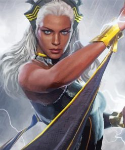 Storm Marvel paint by number