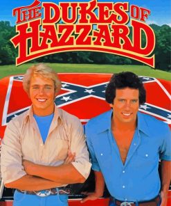 The Dukes Of Hazzard Movie paint by number