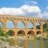 The Ancient Roman Aqueduct paint by number