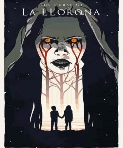 The Curse Of La Llorona paint by number