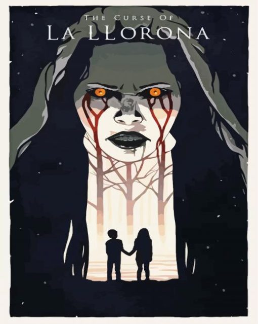 The Curse Of La Llorona paint by number