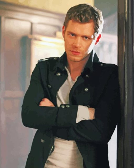 The Originals Klaus Mikaelson Character paint by number