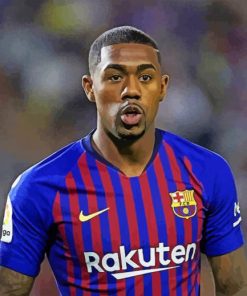 The Professional Player Malcom paint by number