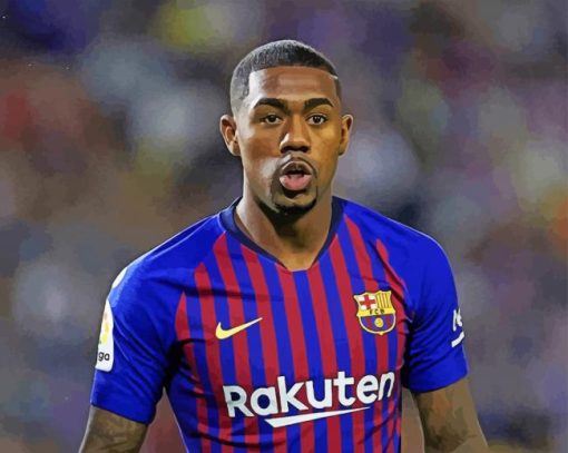 The Professional Player Malcom paint by number