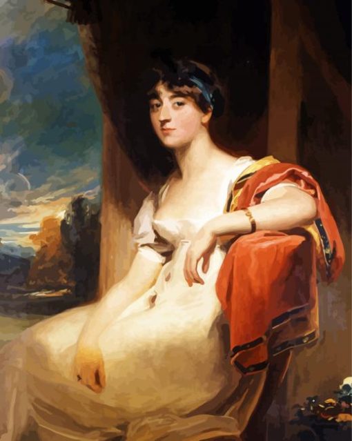 Thomas Lawrence Lady Portrait paint by number