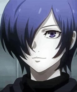 Touka Kirishima Anime Girl paint by number