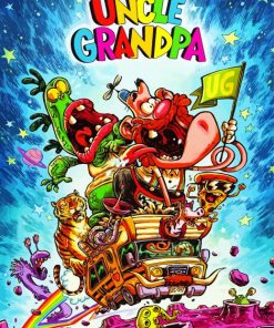 Uncle Grandpa paint by number