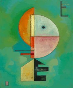 Upward By Vassily Kandinsky paint by number