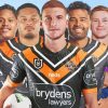 Wests Tigers NRL Team paint by number