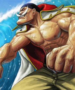 Whitebeard Character paint by number