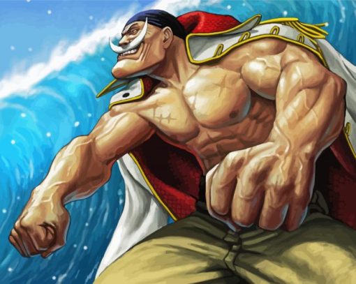 Whitebeard Character paint by number