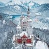 Winter Castle paint by number