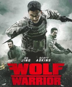 Wolf Warrior Movie paint by number