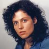 Young Sigourney Weaver paint by number