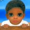 A Day At The Beach By Margaret Keane paint by number