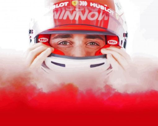 Aesthetic Charles Leclerc paint by number