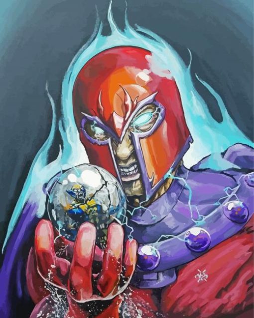 Aesthetic Magneto paint by number