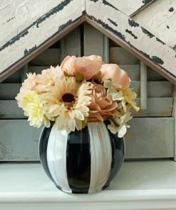 Aesthetic Checkered Vase paint by number