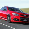 Aesthetic Red Holden Commodore paint by number