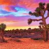 California Desert Sunset Diamond Painting